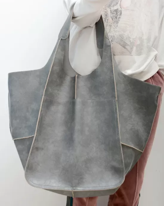 Split-Joint Tote Bags Handbags