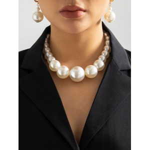 Beaded Pearls Necklaces Accessories