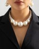 Beaded Pearls Necklaces Accessories