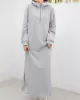 Simple Loose 2 Colors Long Dress