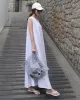 Casual Cotton Sleeveless Long Dress