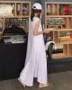 Casual Cotton Sleeveless Long Dress