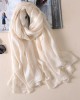 Keep Warm Solid Color Sun protection Wrap Scarf