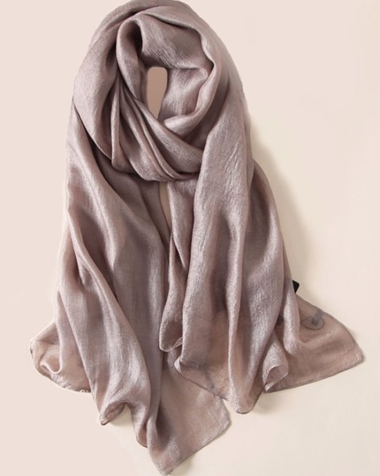 Keep Warm Solid Color Sun protection Wrap Scarf