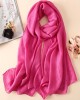 Keep Warm Solid Color Sun protection Wrap Scarf