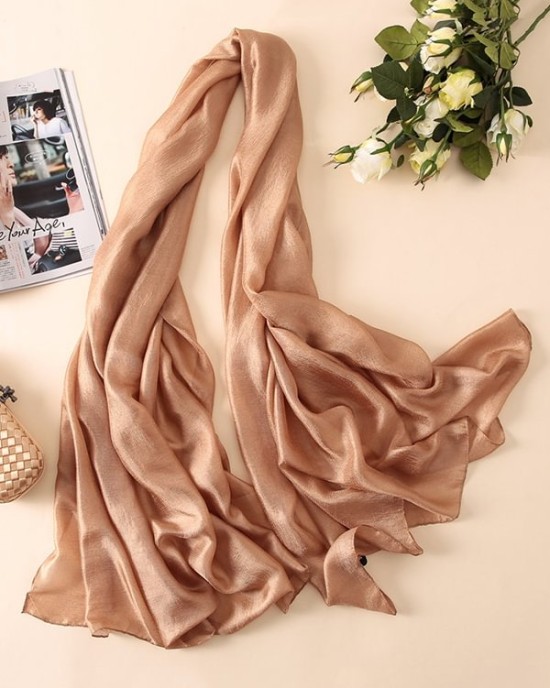 Keep Warm Solid Color Sun protection Wrap Scarf