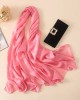 Keep Warm Solid Color Sun protection Wrap Scarf