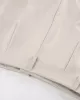 Pockets Solid Color Split-Front Zipper Skinny Wrap Skirts Bottoms Pockets Solid Color Split-Front Zipper Skinny Wrap Skirts Bottoms