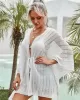 Shawl Long Sleeves Cover-Ups Swimsuit