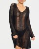 Sexy Crochetgo Hollow Bohemia Cover-Ups Tops