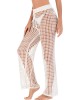 Sexy See-Through Crochetgo Hollow Beach Trousers Cover-Ups