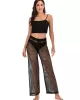 Sexy See-Through Crochetgo Hollow Beach Trousers Cover-Ups