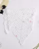 Knitted Hollow Sexy Triangle Scarf Shawl Cover-Up Swimwear