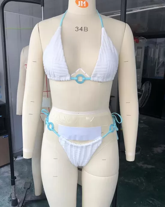 Vacation Tie Side Halter-Neck Bikini Swimsuit Vacation Tie Side Halter-Neck Bikini Swimsuit