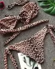 Knot Polka-Dot Bikinis Swimwear