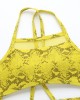 Sexy Snake-Print Bandage Hollow One-Piece Swimwear Sexy Snake-Print Bandage Hollow One-Piece Swimwear