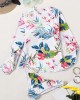 Long Sleeve Floral-Print Split Wetsuit Long Sleeve Floral-Print Split Wetsuit