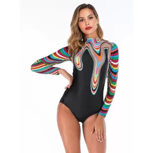 Tie Dyd Fashion One Piece Wetsuit