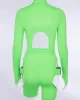 Long Sleeve Zipper Hollow One-Piece Wetsuit