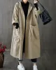 Original Solid Hooded Trench Coats