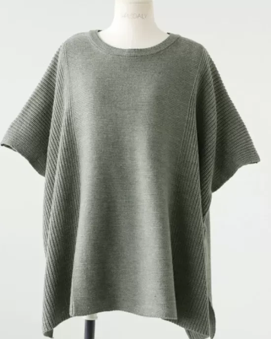 Casual Loose Split-Side Round-Neck Sweater Tops