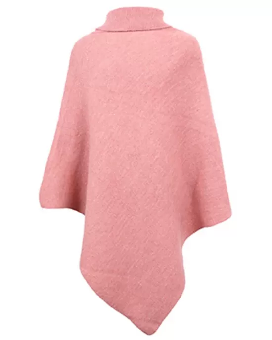 Casual 7 Colors High-Neck Sweater Cape