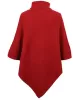 Casual 7 Colors High-Neck Sweater Cape