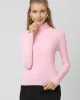 10 Colors Simple Knitting Solid Color High-Neck Pullover