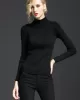 7 Colors Simple Knitting Solid Color High-Neck Sweater