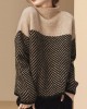 Casual Loose High-Neck Sweater Tops