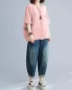 Solid Color Split-Joint Batwing Sleeves Loose Round-neck T-Shirts Tops