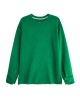 3 Colors Loose Casual Solid Color Split-Side T-Shirt Top