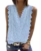 Original Lace Solid Color Loose Vest Top