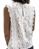 Original Lace Solid Color Loose Vest Top