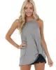 Simple Sleeveless Solid Color Halter-Neck Vest Top