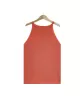 Solid Color Loose Halter-Neck Vest Top