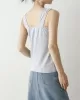 Casual Simple 6 Colors Square-Neck Sleeveless Vest