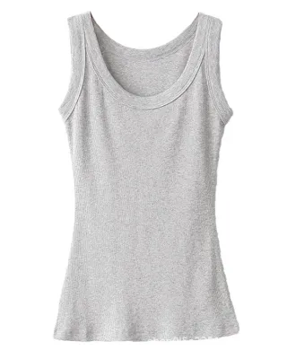 5 Colors Simple Solid Color Sleeveless Vest Top